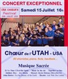 Choeur de l'Utah - 