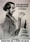 Une leçon de savoir-vivre - Conférence - 