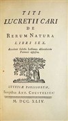 De rerum natura (la nature des choses) de Lucrèce | par Alain Plagne - 