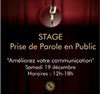 Prise de parole en public - 