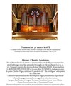 Orgue, Chants, Lectures - 