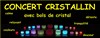 Concert cristallin relaxant avec bols de cristal - 