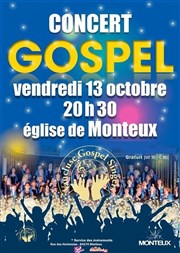 Vaucluse Gospel Singers Paroisse Monteux Affiche