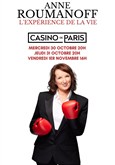 Anne Roumanoff dans L'exprience de la vie Casino de Paris