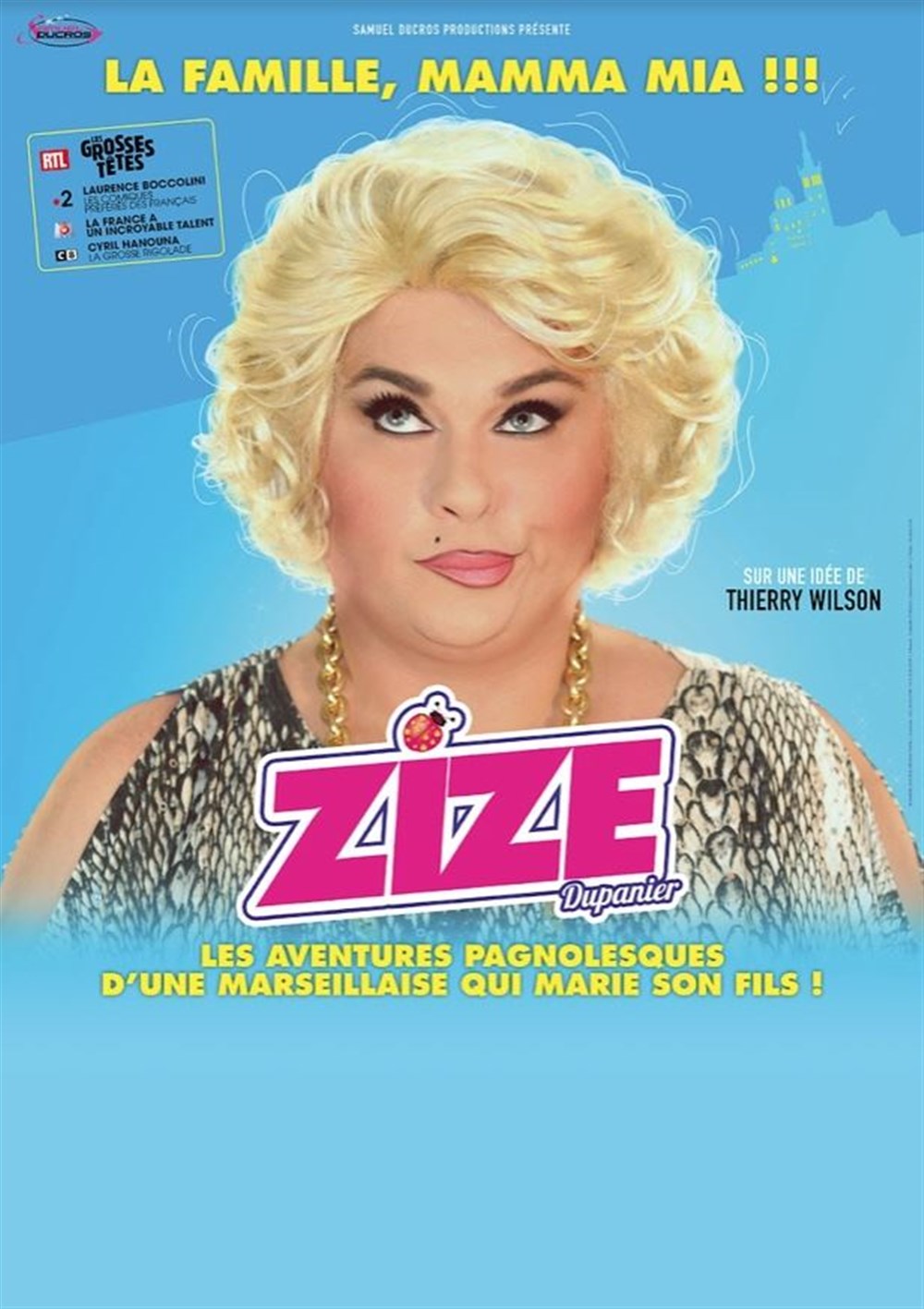 Zize dans La famille Mamma Mia