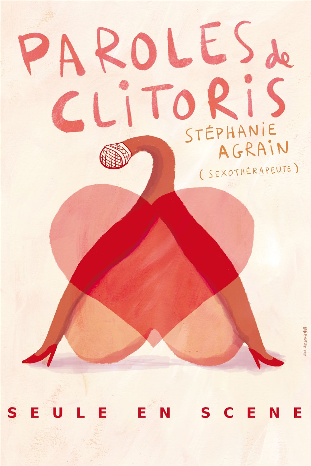 Stéphanie Agrain dans Paroles de clitoris