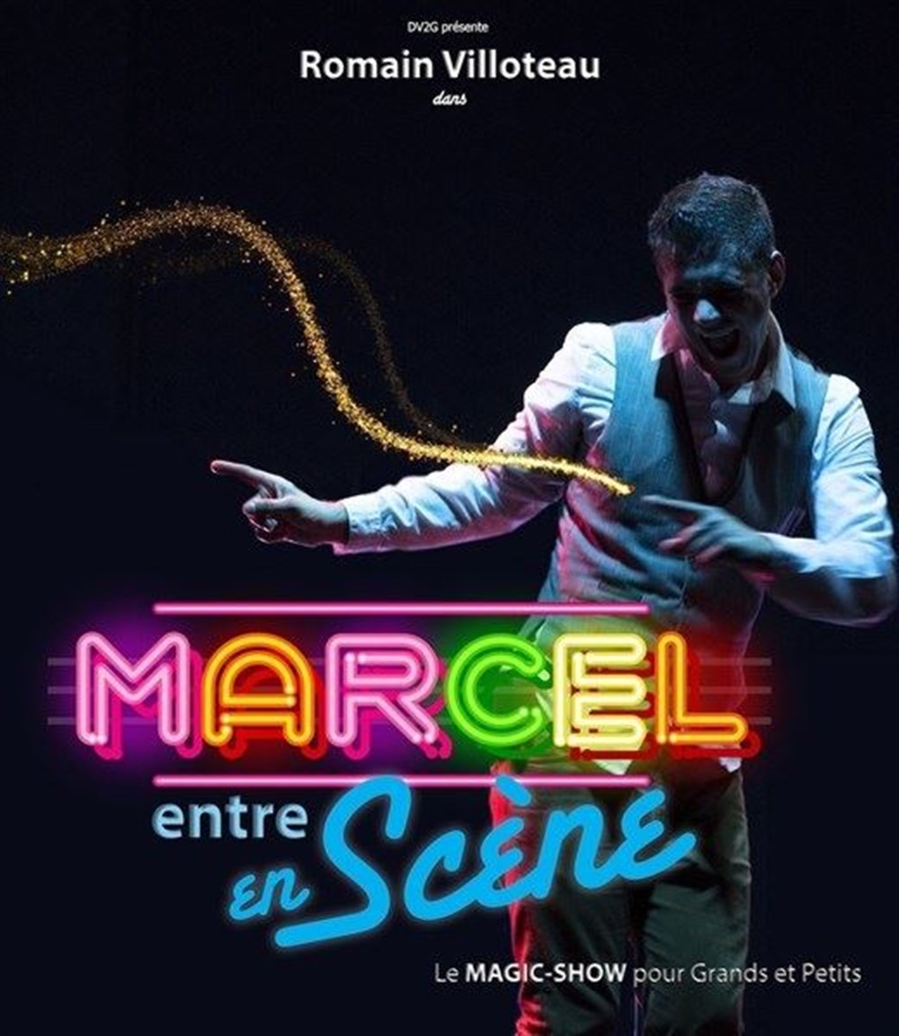 Romain Villoteau dans Marcel entre en scène