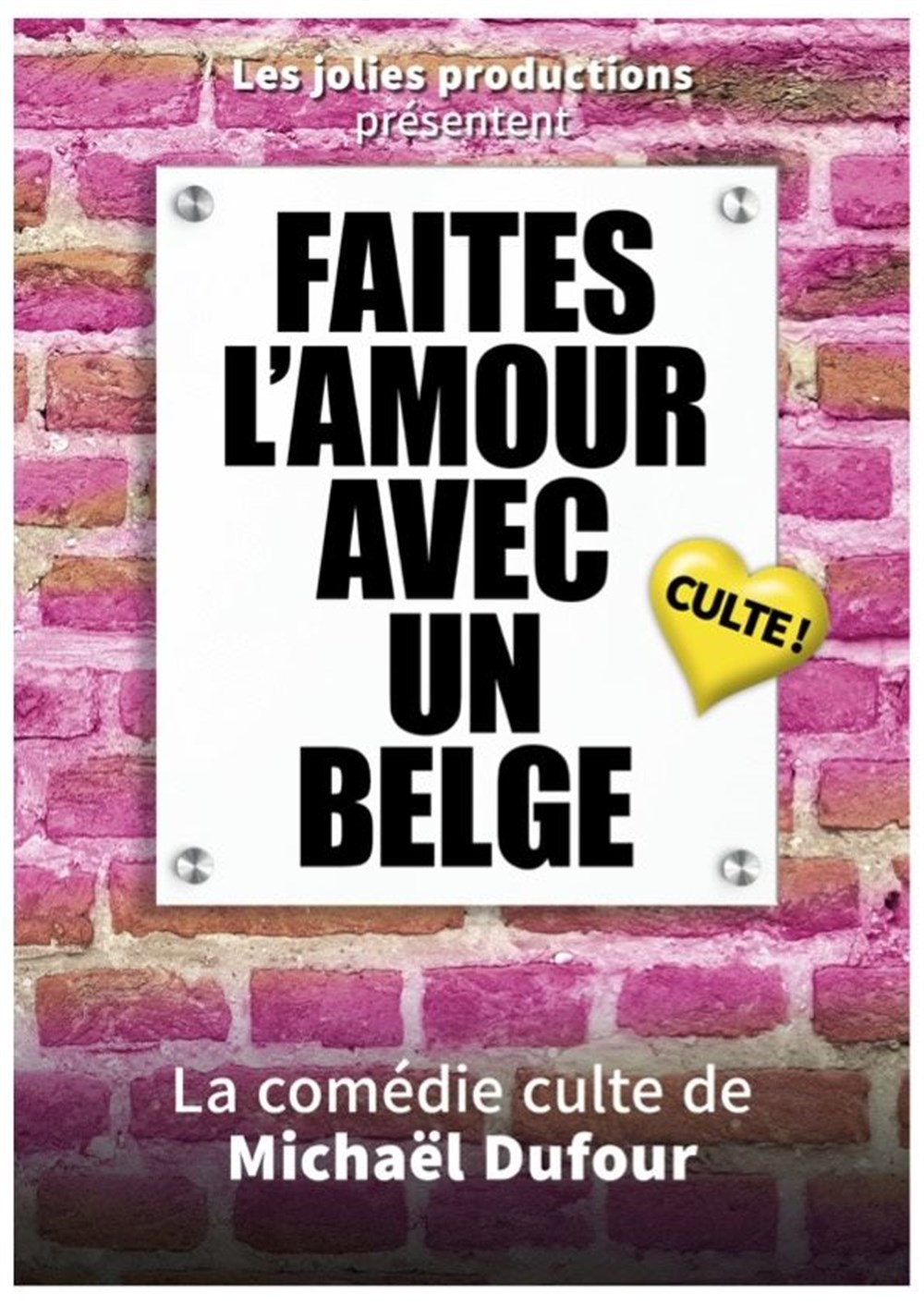 Faites l'amour avec un belge !