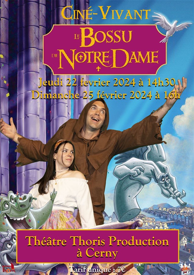 affiche du film Le Bossu de Notre Dame