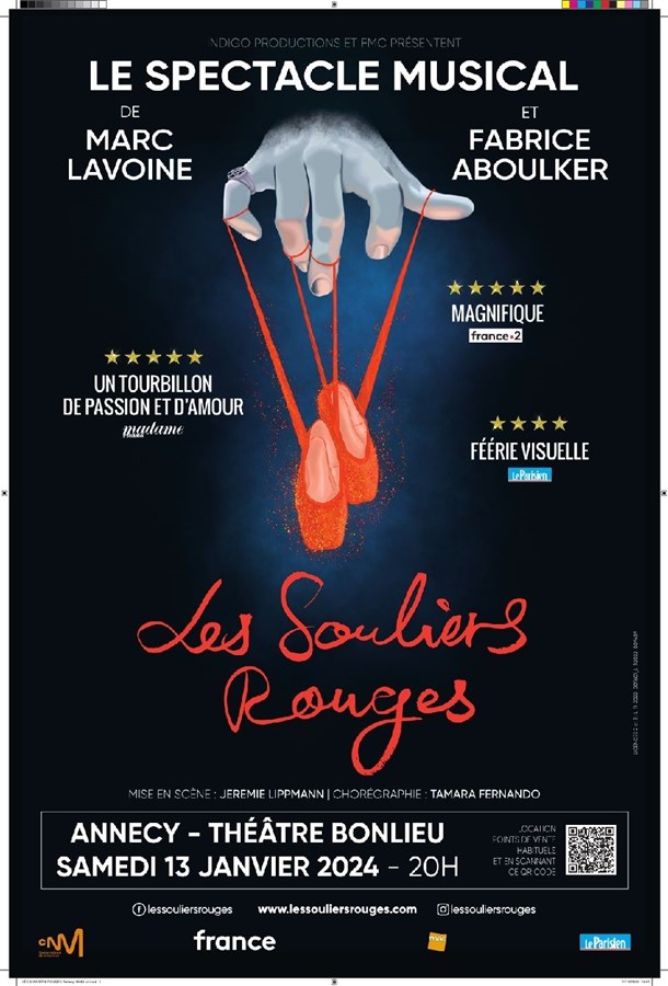 Spectacle les souliers discount rouges