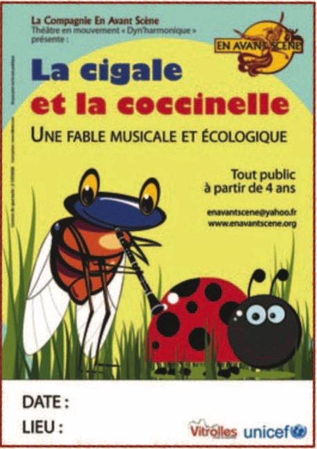 La Cigale et la Coccinelle Th tre des Chartreux BilletReduc