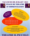 Stage d'improvisation - Il Piccolo Théâtre