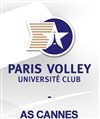 Volleyball : Paris Volley - AS Cannes - Stade Charléty - Salle Charpy