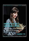 Improvise-moi une rencontre, seul en scène éphémère et poétique - La Fabrique À Impros