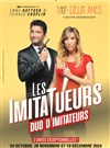 Emma Gattuso et Thibaud Choplin dans Les ImitaTueurs - Théâtre des 2 Anes