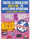 Match d'impro international - La Chocolaterie