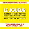 Le joueur - Le Théâtre de Poche Montparnasse - Le Petit Poche