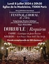 Festival choral de Paris : 350 choristes & Orchestre - Eglise de la Madeleine