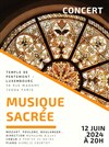 Musique sacrée - Temple Pentemont Luxembourg