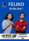 Feliko dans 1h de rire - La Petite Loge Théâtre