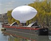 À bord de l'Hydroplane, bateau-ballon de Marthe l'aventurière - Cite des Bateliers