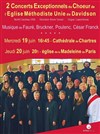 Concert exceptionnel du Choeur de l'Eglise Méthodiste Unie de Davidson - Cathédrale Notre-Dame de Chartres