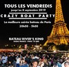 Crazy Boat Croisière Tour Eiffel - Bateau River's King