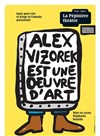 Alex Vizorek dans Alex Vizorek est une oeuvre d'art - La Pépinière Théâtre