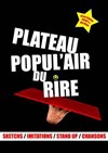 Le plateau Popul'air du rire - Soirée du Nouvel An - Théâtre Popul'air du Reinitas