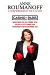 Anne Roumanoff dans L'expérience de la vie - Casino de Paris