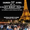 Soirée Croisière Tour Eiffel Crazy Boat - Bateau River's King