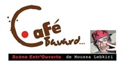 Le Café Bavard Caf de Paris Affiche