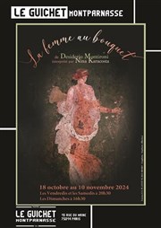 La Femme au bouquet Guichet Montparnasse Affiche