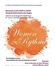 Women & Rythme 2024 Chapelle Notre Dame des Anges Affiche