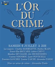 L'or du crime Thtre Montmartre Galabru Affiche