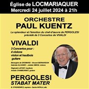 Orchestre Paul Kuentz : Vivaldi / Pergolesi | Locmariaquer Eglise Notre-dame De Kerdro Affiche