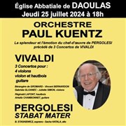 Orchestre Paul Kuentz : Vivaldi / Pergolesi | Daoulas Ancienne Abbatiale Notre-Dame Affiche