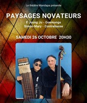 Paysages novateurs Centre Mandapa Affiche