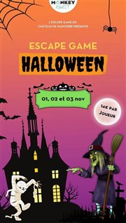 Escape game géant - Le parc hanté - Halloween 2024 Monkey Kwest Escape Game Affiche