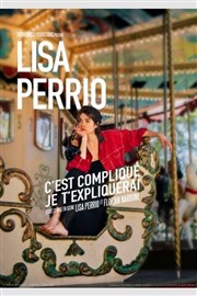 Lisa Perrio dans C'est compliqué, je t'expliquerai Thtre Molire Affiche