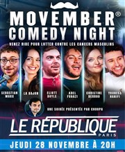 Movember Comedy Night Le Rpublique - Grande Salle Affiche