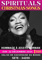 Hommage à Jessy Norman Spirituals and Christmas Songs Eglise Notre-Dame Souveraine du Monde Affiche