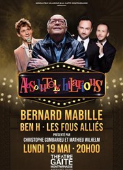 Absolutely Hilarious avec Bernard Mabille Gaité Montparnasse Affiche