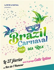 Brazil Carnaval Le Rex de Toulouse Affiche