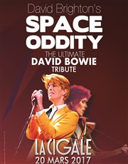 David Brighton - Space Oddity La Cigale Affiche