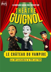 Théâtre Guignol : Le château du vampire Monde Du Rve Affiche