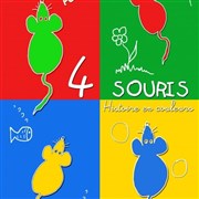 4 souris Thtre Divadlo Affiche