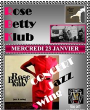 Rose Betty Klub Shag Caf Affiche