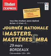 Journée Nationale des Masters, Mastères et MBA de Bordeaux Cit Mondiale - Salle Brasilia et Espace Bamako Affiche