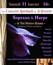 Duo Soprano & Harpe Eglise Saint Sverin Affiche